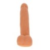 Dildo s magnetickým pulzujícím přirozeným tlačením