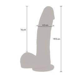 Dildo Empenta Magnètica Polsant Natural