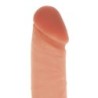 Dildo Silicone 20,5 Cm Com Testículos Natural