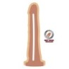 Divu blīvumu dildo 19 cm dabīgs