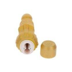 Gold Dicker Stim Vibrator Guld