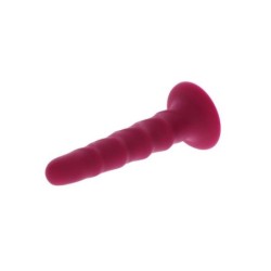 Žíhaný penis 12 cm Červený