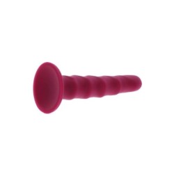 Ribbed Dong 12 Cm Rojo