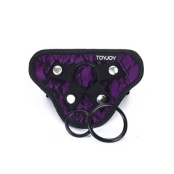 Strap-On mežģīņu iemaukti violeti