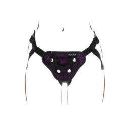 Strap-On mežģīņu iemaukti violeti