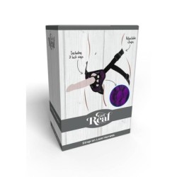 Strap-On Lace Arnês Roxo