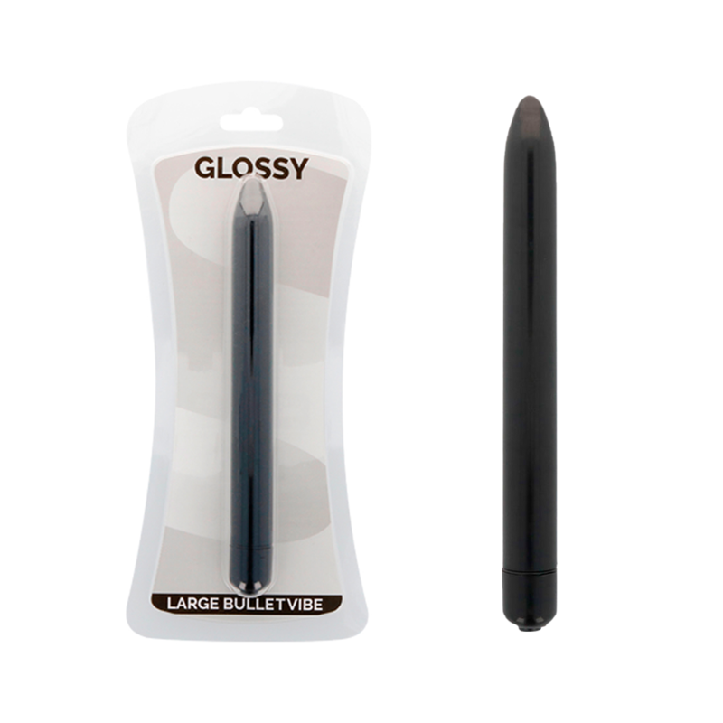 Czarny Wibrator Slim