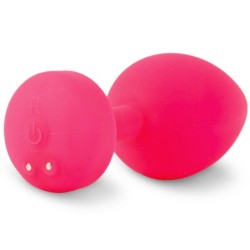 Funtoys Gplug Analni Vibrator Punjivi Veliki Neon Rozi 3.9Cm
