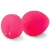 Funtoys Gplug Анален Вибратор Презареждаем Голям Неон Розов 3.9Cm