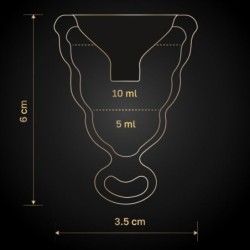 Gcup Juodoji Menstruacinė Taurė