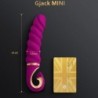 Gjack Mini Vibratore Silicone Viola