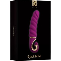 Gjack Mini Vibrator Silikonski Vijoličen