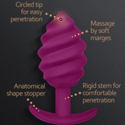 Gplug Twist 2 Violetti Anaalitappi