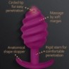 Gplug Twist 2 Violetti Anaalitappi