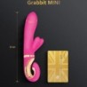 Grabbit Mini Rózsaszín Szilikon Vibrátor