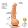 Greal 2 Reālistisks Vibrators Dabīgs