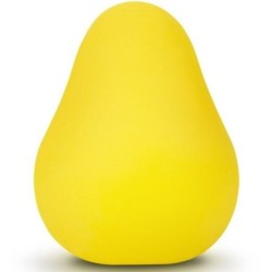 Oeuf Masturbateur Texturé Réutilisable Jaune