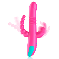 Donald Triple Stimulation : Anal, Point G & Clitoris Compatible Avec Watchme Wireless Technology