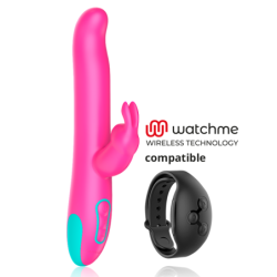 Pluto Rabbit Vibrador & Rotator Compatível Com Watchme Wireless Technology