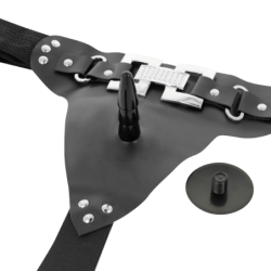 Harnais Deluxe Avec Vibration Réaliste 18 Cm -O- 4.5 Cm