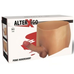 Alter Ego Bóxer Con Pene 18 Cm Natural Talla S/M