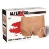 Alter Ego Braga Vagina Aberta Cintura Alta Natural