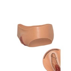 Alter Ego Braga Vagina Aberta Cintura Baixa Natural