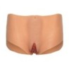 Alter Ego Open Kruis Slip met Vagina en Anus Open Middenhoge Taille Naturel