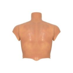 Alter Ego Silikone T-shirt Mandlig Torso Med Naturlige Mavemuskler