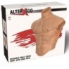 Alter Ego T-shirt in Silicone Torace Maschile con Addominali Naturali