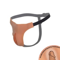 Alter Ego Tanga Offene Vagina Verstellbar Natur