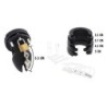 Extreme Gabbia di Castità Silicone Taglia S Nero