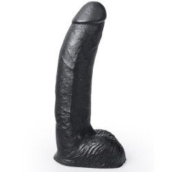 Realistischer Dildo Farbe Schwarz George 22 Cm