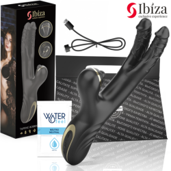 Ibiza - Vibrador Hi-Tech Rabbit Clitorial Potente e Dupla Wave Two Dragons