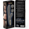 Ibiza - Hi-Tech Rabbit Vibrator til Klitorisstimulation med Bølger og Dobbelt Pinching - Sort