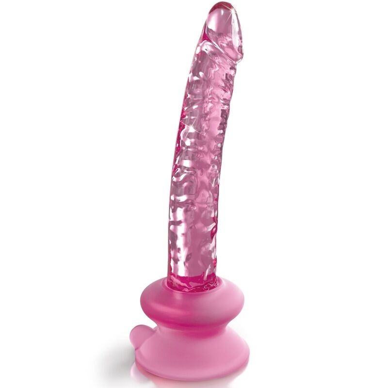 N. 86 Dildo Vidrio Con Ventosa