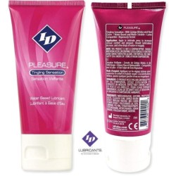 Vesipohjainen liukuvoide, kihelmöivä tunne, matkakoko, 60 ml