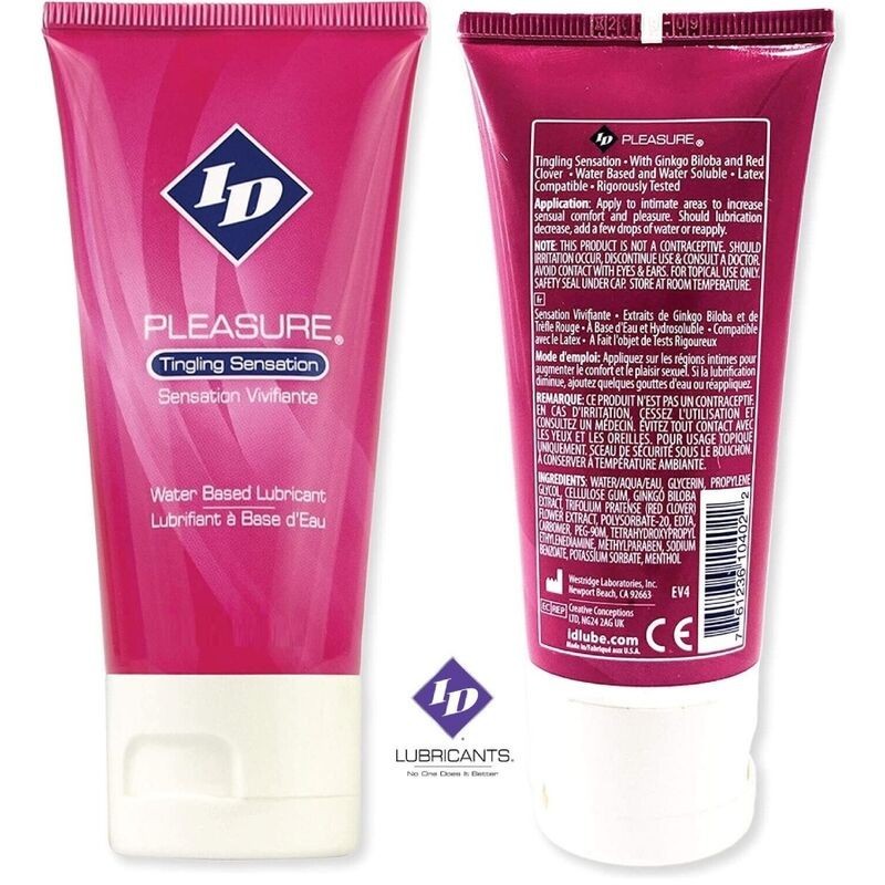 Wasserbasiertes Gleitmittel Tinging Sensation Travel Tube 60 ml