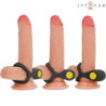 Alex Dobbelt Vibrerende Penisring med 10 Vibrationer - Sort