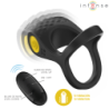 Alex Dobbelt Vibrerende Penisring med 10 Vibrationer - Sort