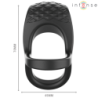 Alex Dobbelt Vibrerende Penisring med 10 Vibrationer - Sort