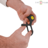 Alex Dobbelt Vibrerende Penisring med 10 Vibrationer - Sort