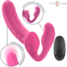 Amy Vibromasseur Double 20 Cm Rose Télécommande