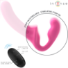 Amy Dobbelt Vibrator 20 Cm Pink Fjernbetjening
