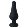 Anal Plug Pipo L Silikoon Must 13 Cm