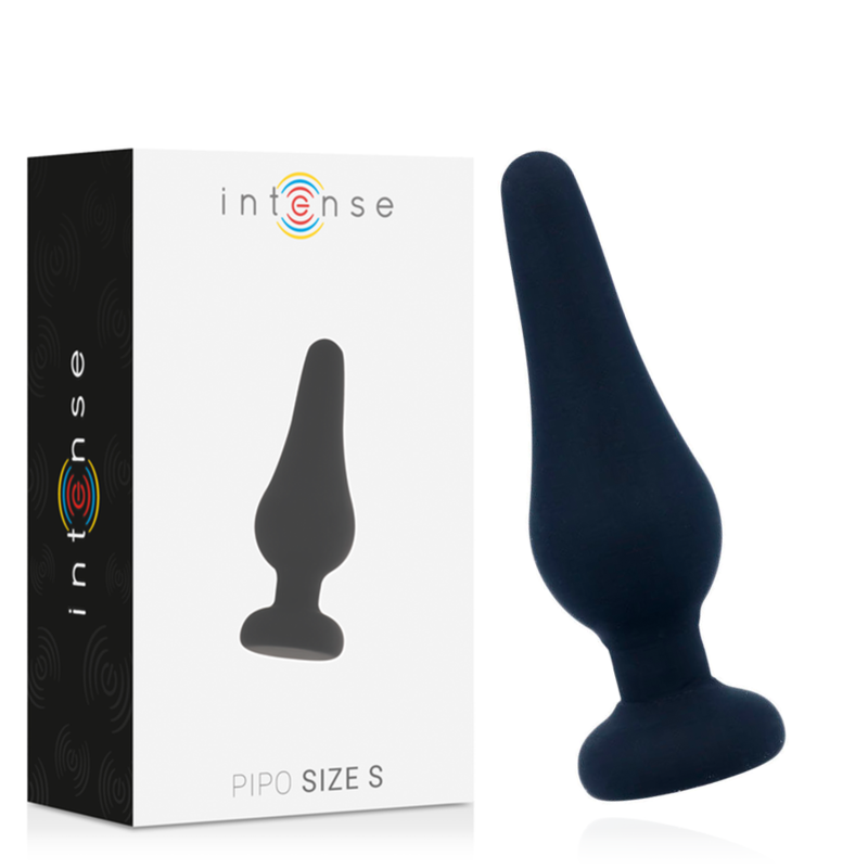 Anālā rota Pipo S Silicone Melns 9.8 Cm
