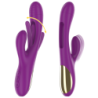 Apolo Vibromasseur Multifonction Rechargeable 7 Vibrations Avec Langue Oscillante Violet