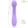Becky Vibrator 19 Cm Uppvärmningsbar 7 Vibrationer Lila