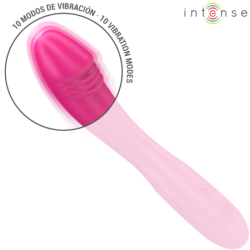 Belinda Vibrator 19 Cm Fleksibel 10 Vibrationer Rosa