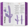 Billie Multifunktions-Vibrator Wiederaufladbarer Saugvibrator mit Pulsator Lila